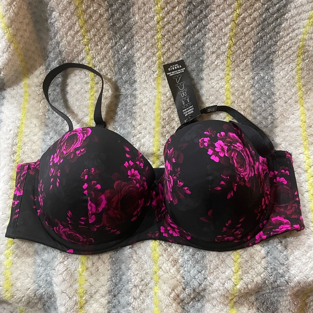 Torrid Push-up Strapless Bra 42D